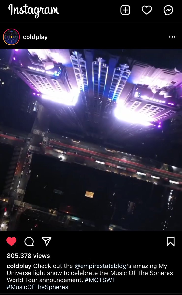 AleBayona04's tweet photo. I clowned myself AGAIN 🤡🤡🤡
I thought the hashtag was for Map Of The Soul World Tour, but its actually Music Of The Spheres World Tour 🤡
#ARMYConfessions #MOTSWT #MusicOfTheSpheres #Coldplay #BTS #BTSARMY #EmpireState #MyUniverse https://t.co/AKebMWYkSF