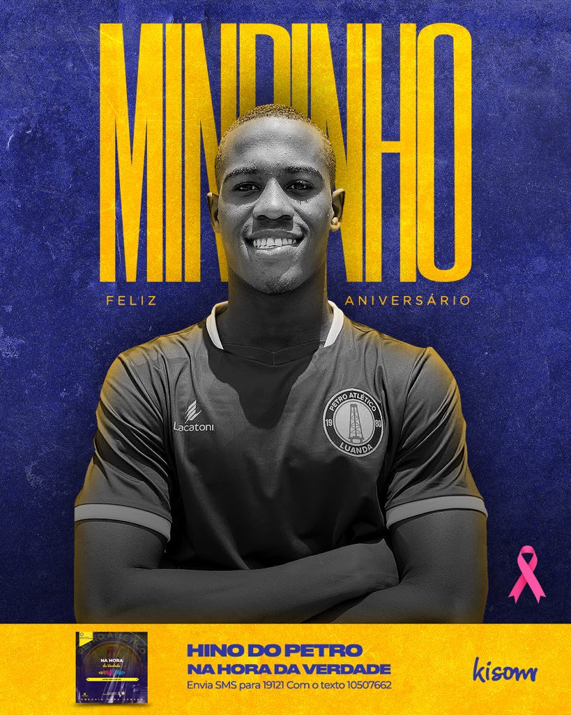 petro_de_luanda's tweet photo. Feliz Aniversário @mindinho_oficial 🎉🎁 💙
Deixa a tua mensagem de parabéns .
#happybirthday #hbd #mindinho #aniversario #petrodeluanda #selecaodosamba https://t.co/E1oQXVbsTC