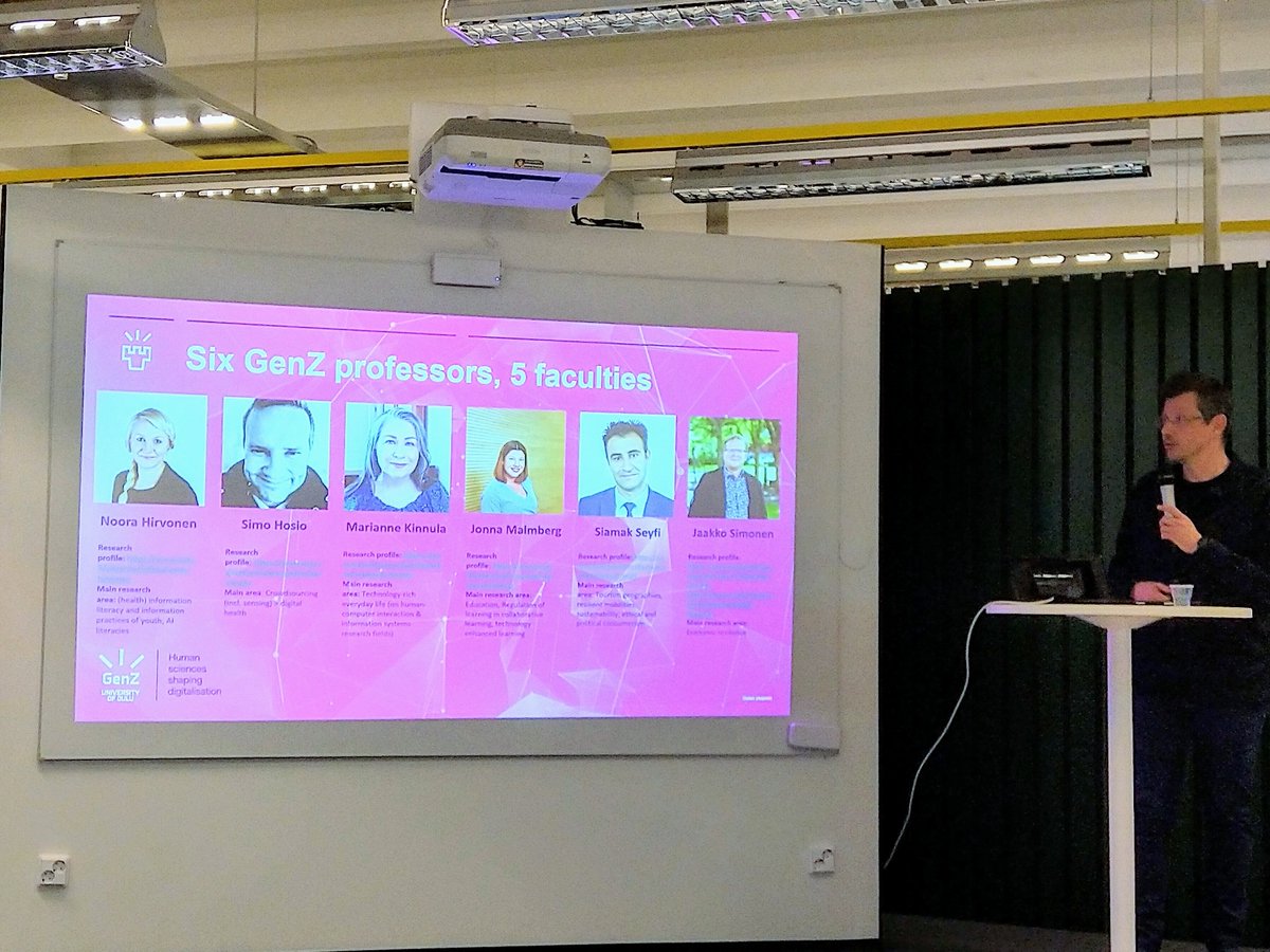GenZ_Oulu's tweet image. GenZ - research on human-centric digital futures:  @pHaddington @noorahir and @SimoHosio  presented #GenZ_Oulu research e.g., on #AI literacy, #crowdsourcing and social #VR at #ICT research breakfast today @UniOulu  @ITEEOulu @info_tutkimus @SuomenAkatemia