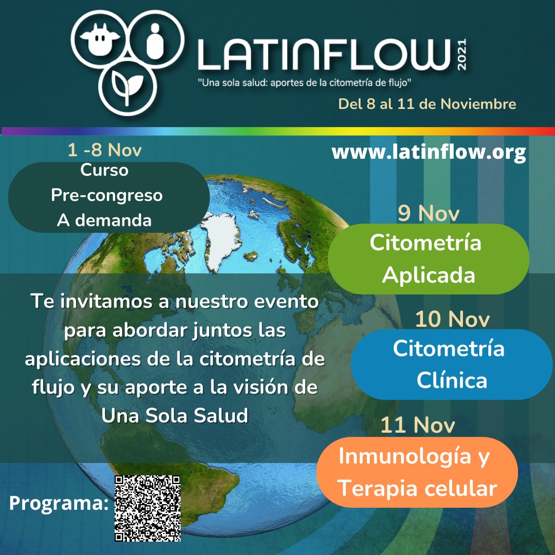 Hoy último día para enviar tu resumen visita nuestra web para más información latinflow.org/iniciolf2021