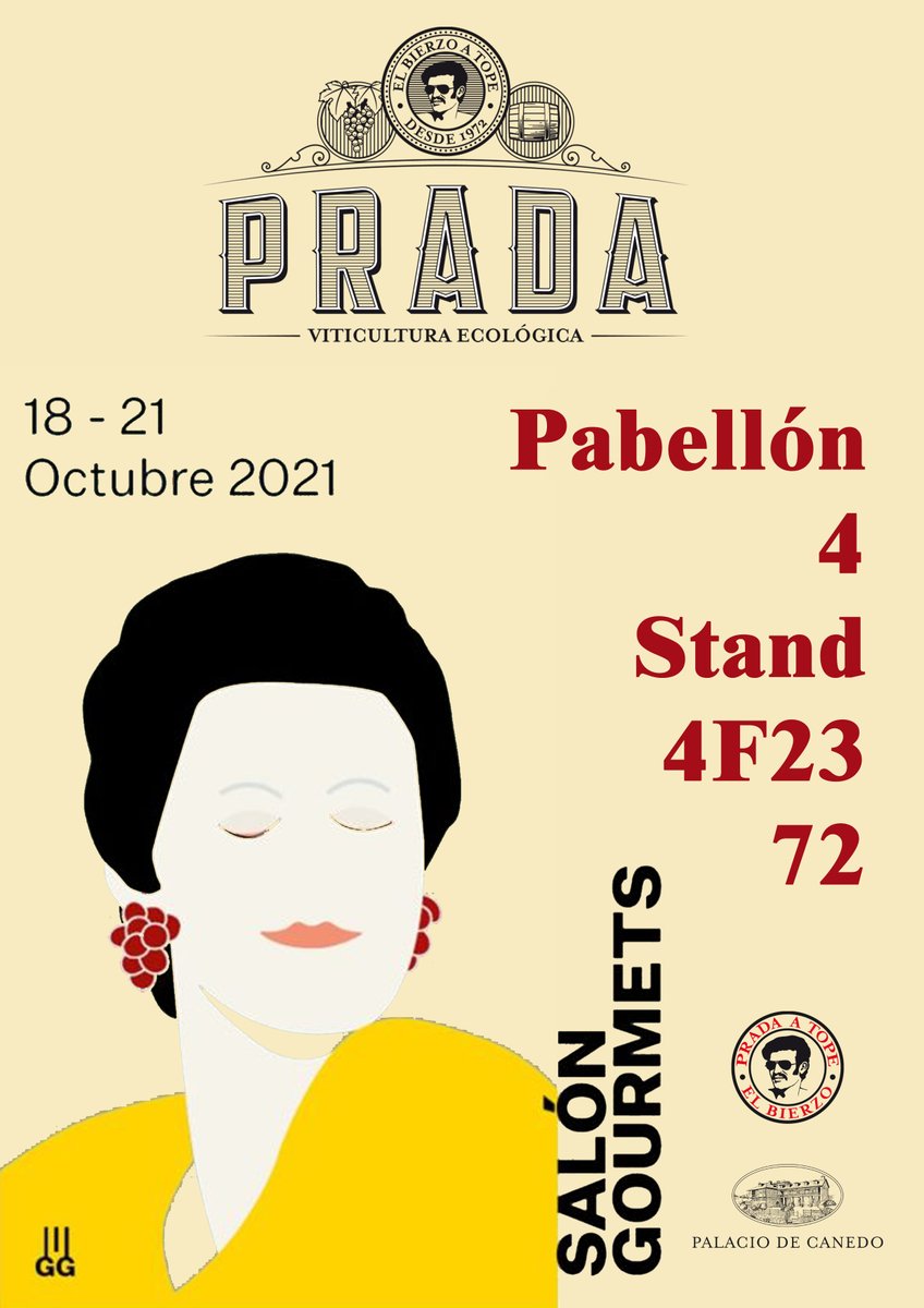 ¡Del 18 al 21 de octubre os esperamos en el stand de #PradaATope en Salón <a href="/GrupoGourmets/">Grupo Gourmets</a>!