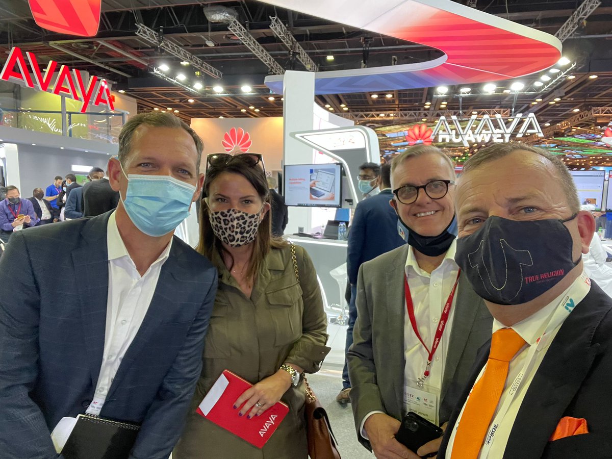 IPNetix's tweet photo. #IPNetixTeam @GITEXTechWeek with @Avaya And partners!
#GITEX2021 #GITEX #GITEXGlobal https://t.co/haYahJ4o1w