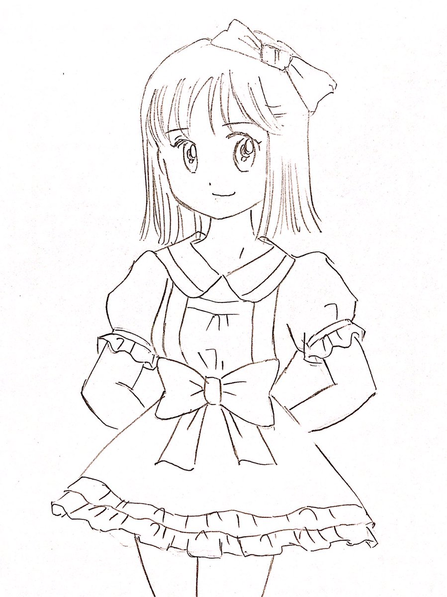 おやすみリッカちゃん 
#DQ9 #ドラクエ9 #リッカ #イラスト 