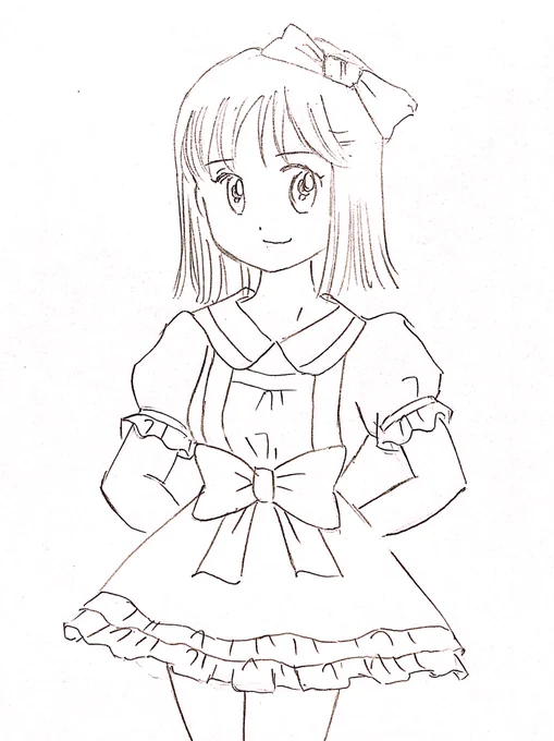 おやすみリッカちゃん 
#DQ9 #ドラクエ9 #リッカ #イラスト 