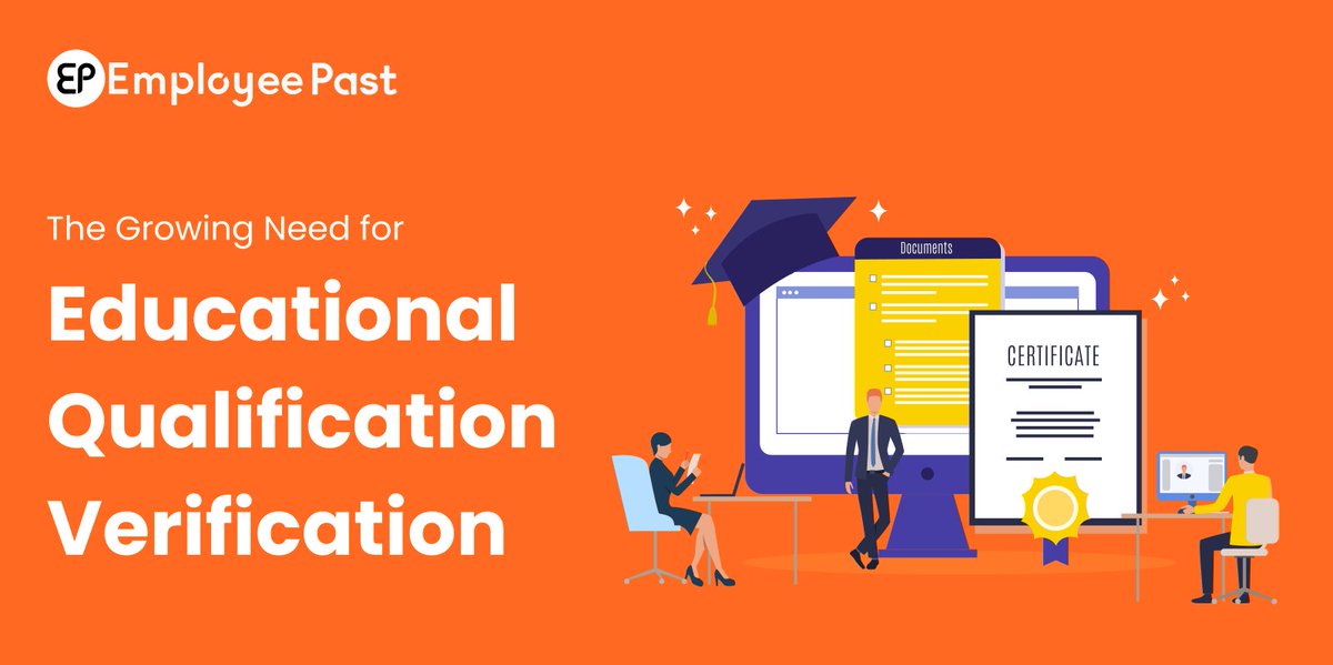 employeepast's tweet photo. Hiring a candidate who is accurate, reliable, and knowledgeable is a prerequisite to ensure your company grows more.

Here is the blog: https://t.co/rSDQEzQj8x, which provides all the necessary details of the growing need for education #qualificationverification.

#EmployeePast https://t.co/WV65xicLz2