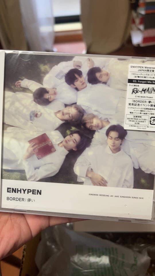‼️INTEREST CHECK‼️

Sold out at weverse global
ENHYPEN 2021 SG - 3800
ENHYPEN Boarder Hakanai (JP exclusives) - 1000

Pay atleast 70% dp to push your order