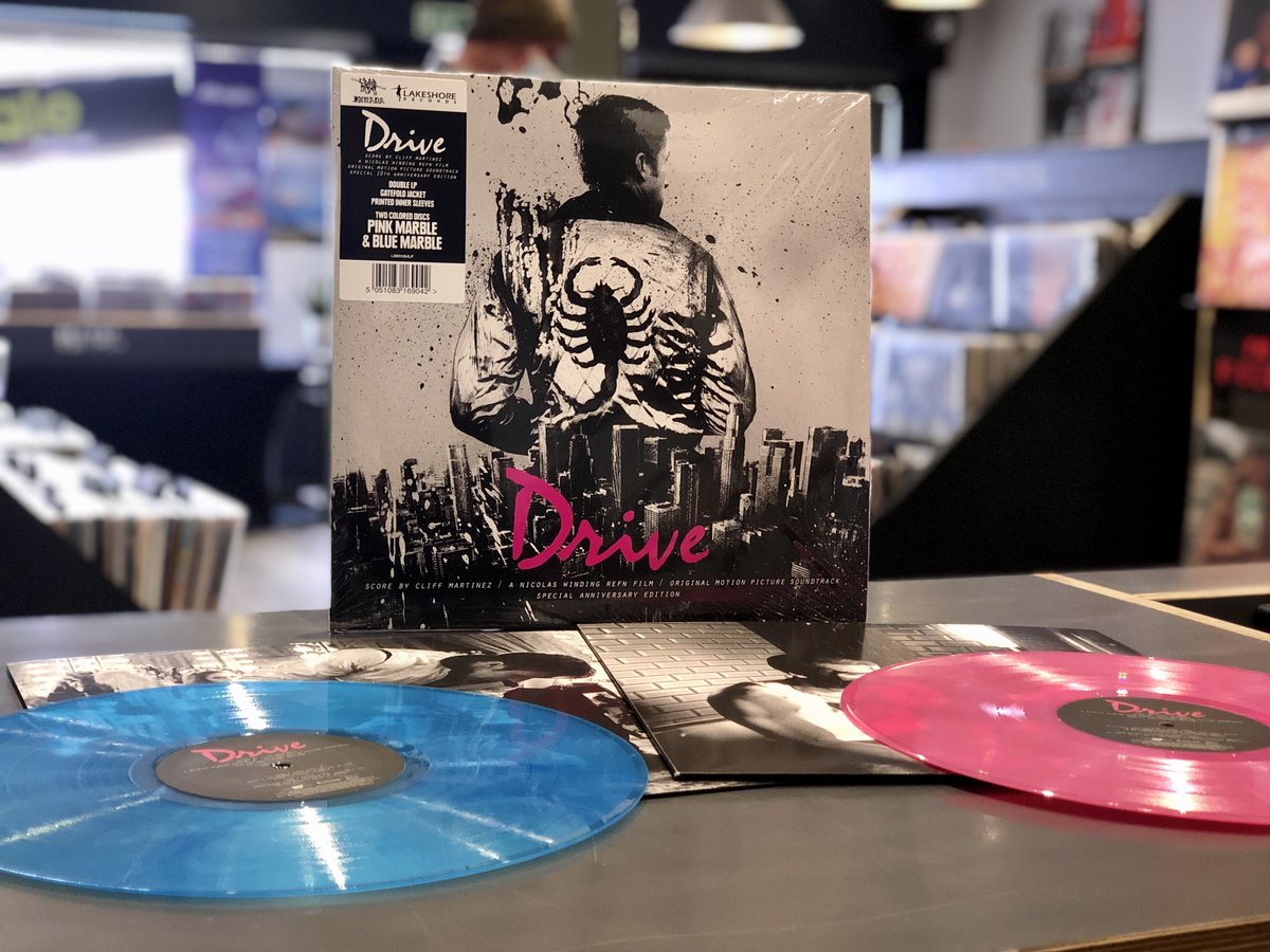 residentmusic's tweet photo. One of the greatest movie soundtracks ever!!

Cliff Martinez' legendary synth score received a 10th anniversary repress with re-designed artwork &amp; film-noir-style inner sleeves! 😍

https://t.co/sUoVc75dsh

@DriveSoundtrack | @LakeshoreRecs | @invadauk | @pias_global https://t.co/aN8OpbUFYk