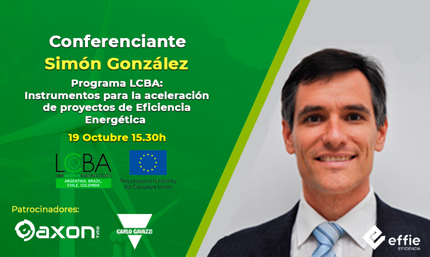 Simón González nos hablará sobre "Programa LCBA: Instrumentos para la aceleración de proyectos de eficiencia energética" en Effie Eficiencia 2021.

En directo el día 19 de Octubre a las 15:30h.

Inscríbete de forma  gratuita ➡️effievirtual.com/es/visitar/Njc…