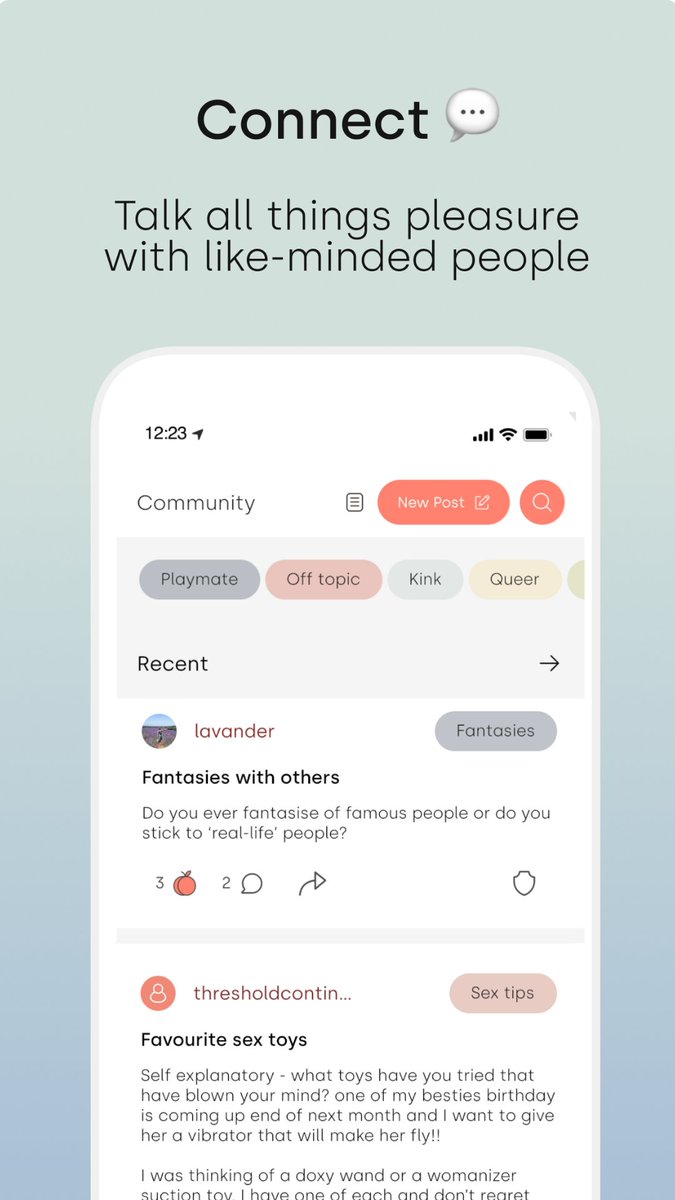 wearevibio's tweet photo. (5/5) a community forum to talk all things sex 💬 https://t.co/kg8Wanob6P