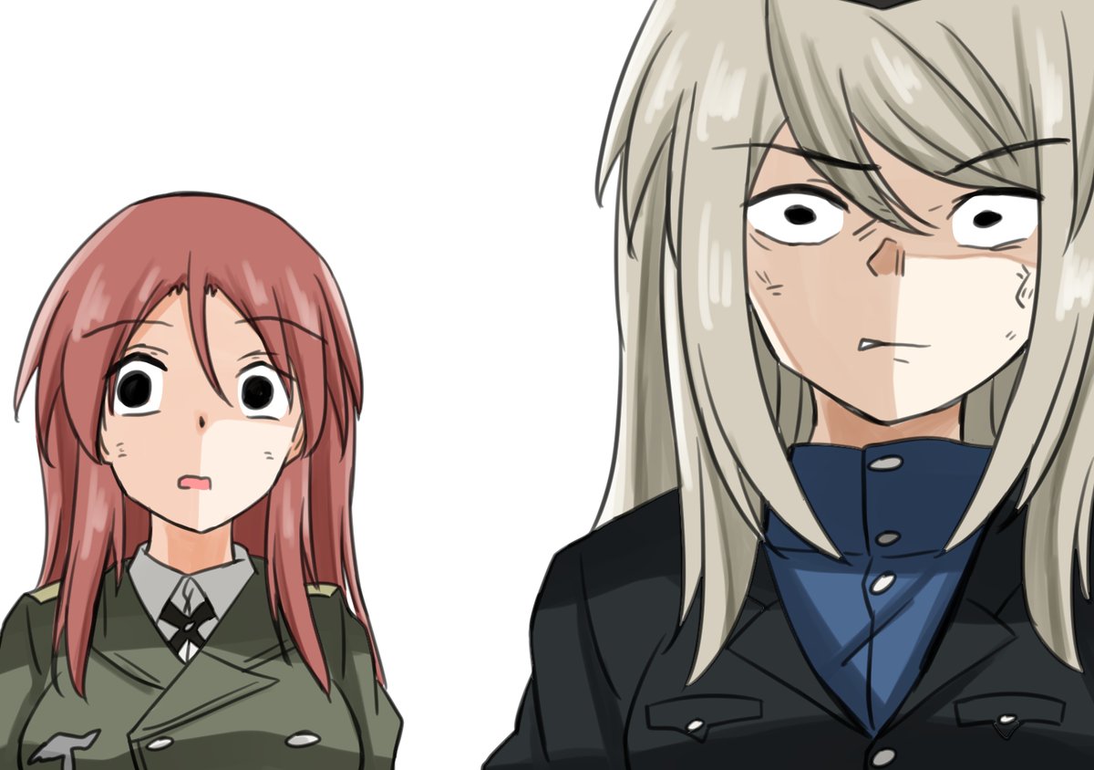 私の描くサフォーノフ中佐は一人のウィッチのせいでこんなんばっかになってる 