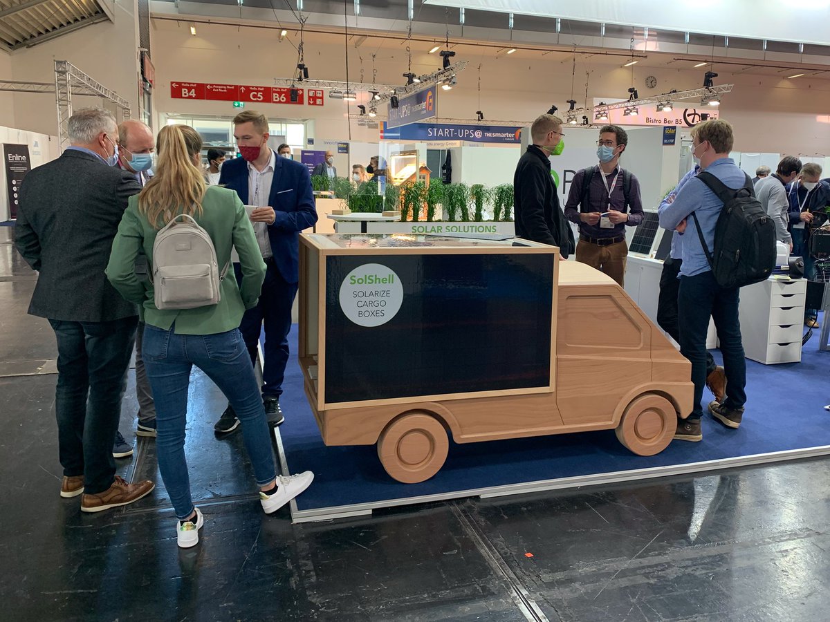 OPES_Solutions's tweet photo. Trucks and vans are responsible for about 29% of global CO2 emissions from the entire transport sector. #IntegratedSolar helps decorbonzing it. 

Visit us at @Intersolar booth 170 in hall B5 to learn more about solar panels made for vehicles. #intersolar #TSEEU21 https://t.co/BpRx9wwuVY
