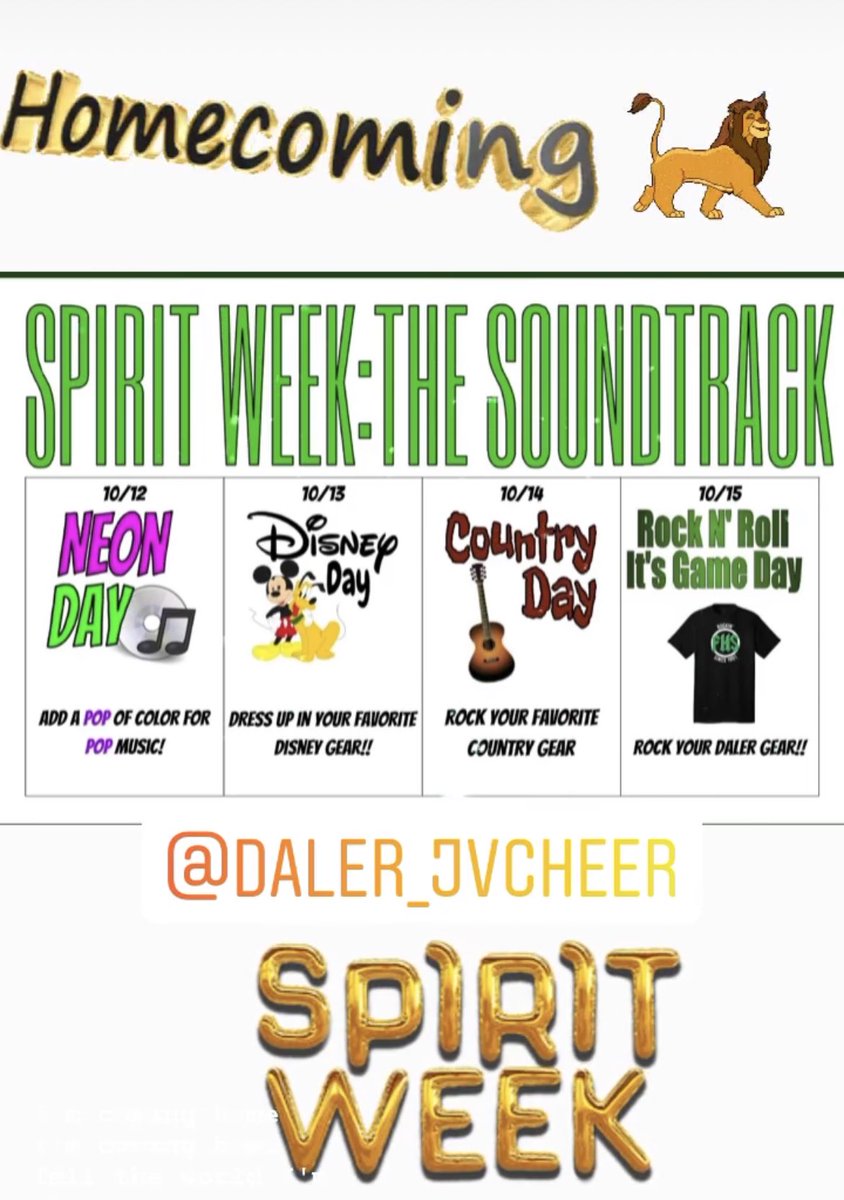 It’s that time of year again ⁦<a href="/FHSDalers/">FHS Dalers</a>⁩ … Homecoming 10/15/21. #dalerpride 💚🏈🤍📣