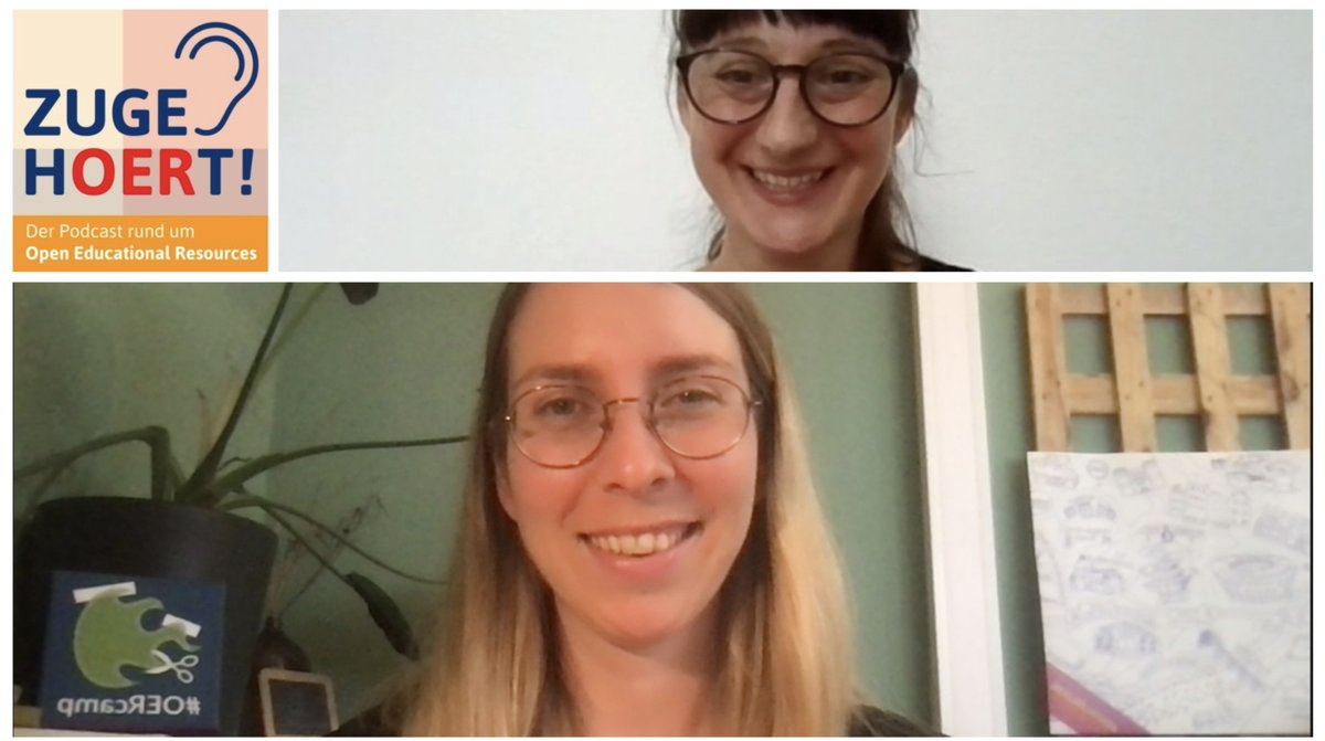 OpenTeachEU's tweet image. 📍If you want to listen to OER-related content, the platform OERinfo offers a podcast program called zugehOERt. The content is in German, and involves discussions about the culture of sharing and how to foster it. Hör zu!
👉 open-educational-resources.de/category/zugeh…
#OER #podcast #OpenTeachProject