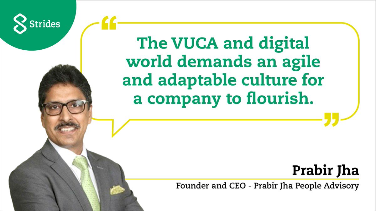 strides_pharma's tweet photo. The first session of our Industry Inspiration Talk series was held by the sought-after speaker Prabir Jha who explored the topic 'Leading in the VUCA world' with some interesting anecdotes.

#OneStrides #StrategyAtPlay #WeCare #TalentManagement #LeadershipDevelopment https://t.co/dxcBq8YeX5