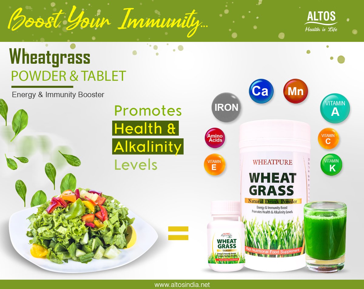 Altos_52's tweet photo. Wheatgrass is a superfood with various health properties that aid the body in getting rid of impurities and stored toxins.
#Altos #Altosindia #altoshealthislife #Wheatgrass #Energy #immunityboostertips #Healthyeating #GoodHealth https://t.co/RtaojVMuYF