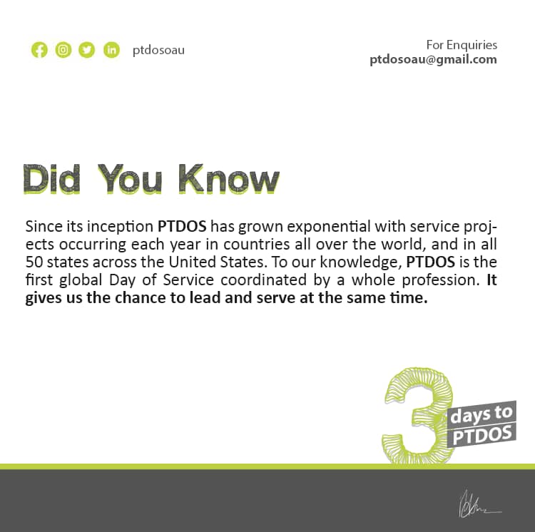 ptdosoau's tweet photo. #PTDOS #MoveTogether #GlobalPT #BetterTogether #ptdayofservice #physicaltherapy #impact #collaboration #compassion #international
#PTDOS #OAU https://t.co/zJQ3ijVnb8