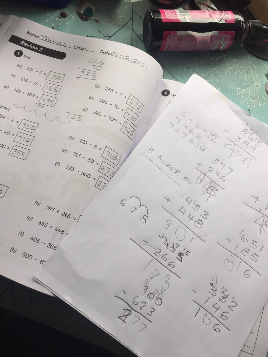free_range_kid's tweet photo. Yesterday was a no #formal #English day BUT we went deep into #MATHS #121session we #reviewed and #filledgaps in #addition and #subtraction #statergies using @mathsnoproblem #freerangekid #English tomorrow 💙🧩🌈 https://t.co/nebPHp13jY
