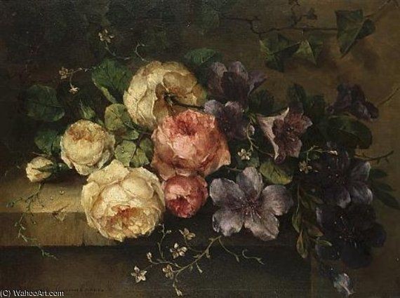 mycelticmoon's tweet photo. Margaretha Roosenboom flowers art. https://t.co/ryqV4cEKsI