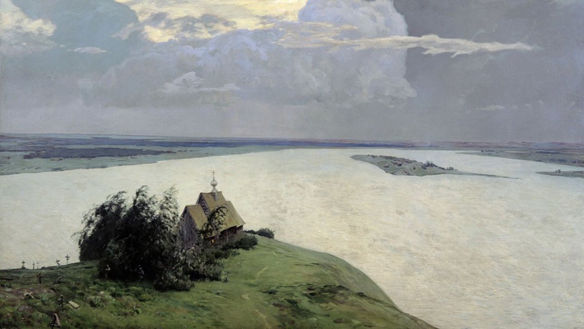 FedeItaliano76's tweet photo. The cinematic scale in the paintings of Russian artist Isaac Levitan (1860–1900) https://t.co/DYdwsFngt8