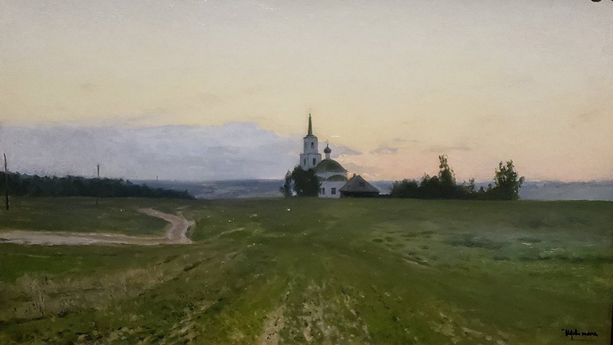 FedeItaliano76's tweet photo. The cinematic scale in the paintings of Russian artist Isaac Levitan (1860–1900) https://t.co/DYdwsFngt8
