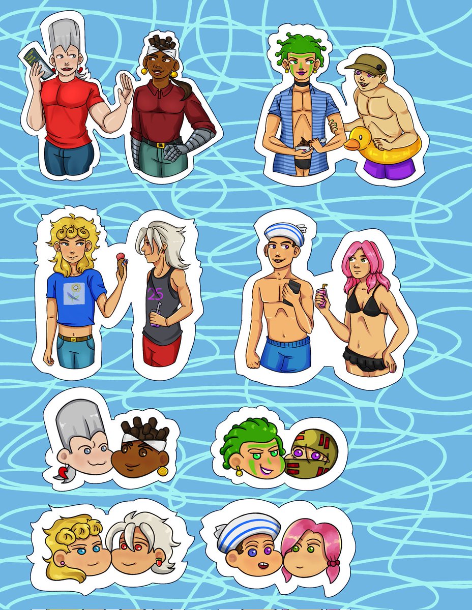transecco's tweet photo. i think its time i posted these stickers i made for @JJBASummerLovin https://t.co/Ga7LLwNpOt