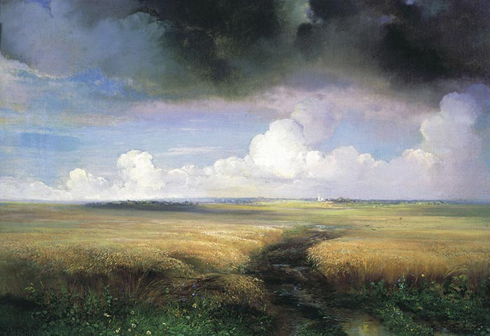 FedeItaliano76's tweet photo. The cinematic scale in the paintings of Russian artist Isaac Levitan (1860–1900) https://t.co/DYdwsFngt8