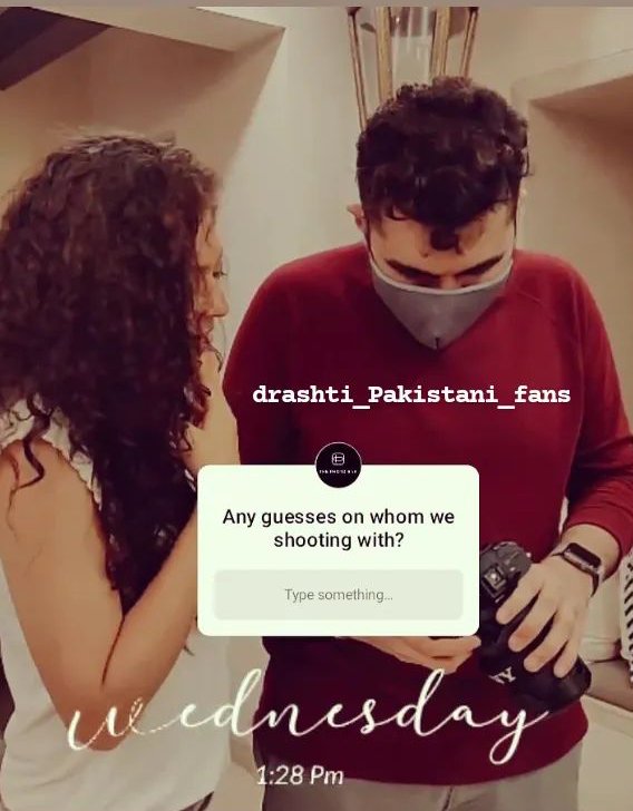 Something is coming 😀 
<a href="/drashti10/">Drashti Dhami</a>  #DrashtiDhami #Khanzada #excited
