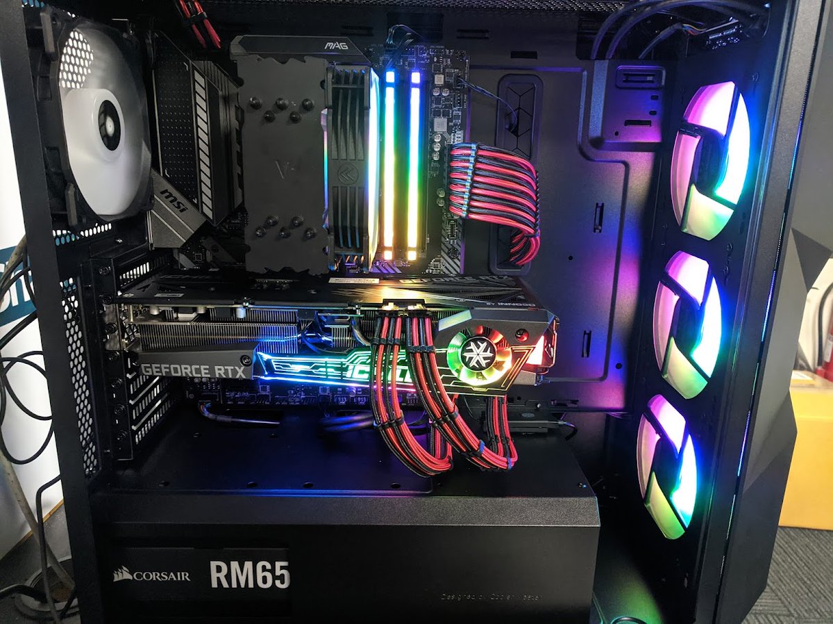 pc_shack_hull's tweet photo. A recent build. The customer provided the parts we did the rest.
Loving the 4 fan INNO3D 3070ti GPU with braided PSU extension kit 🤓 https://t.co/cN6wf3hljW
