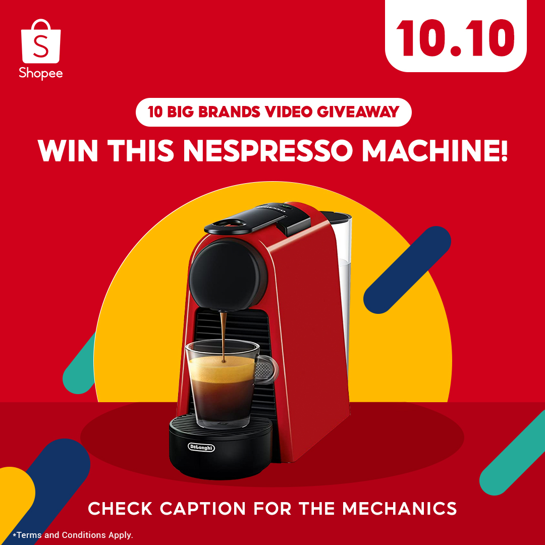 Nespresso Machine giveaway 