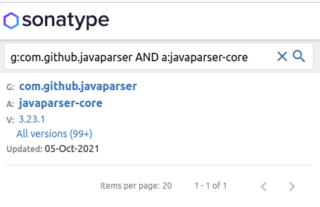 JavaParserOrg's tweet image. Version 3.23.1 now up and available on Maven Central -- time to update your dependencies! 🥳🥳