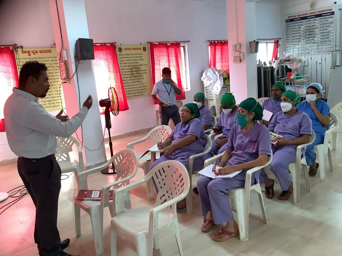 imaecpharma's tweet photo. Our first Medntek Infection Control Programme (#MICP) conducted at Shivaleela Hospital (Hubli Speciality Hospital), Vivekanad General Hospital &amp; Vihaan HealthCare Hospital at Hubli, Karnataka.
Congratulations to all the participants.
#imaecmedntek #infectioncontrol #hospitals https://t.co/fvZCHglqvP