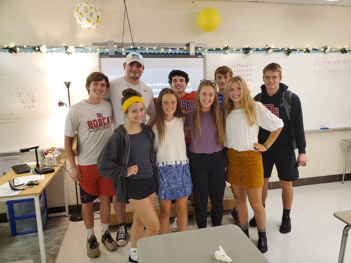 We appreciate Brad taking the time to share with us this morning from God's word! Despite God's plan for his life going a completely different direction than he expected, he shared how God is faithful and His plan is way better than Brad's own plan for his life #FCA