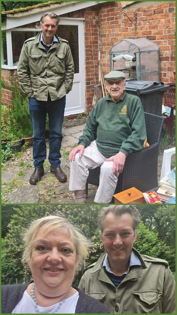 James1940's tweet photo. V sad to report that Stan Perry passed away this morning - the last troop commander of the Sherwood Rangers.  Incredible to think he was wowing us at #WarFest just a couple of weeks ago.  What a remarkable &amp; lovely man he was. Thoughts with his daughter, Kat.@WeHaveWaysPod https://t.co/J8qc1YTZ4m