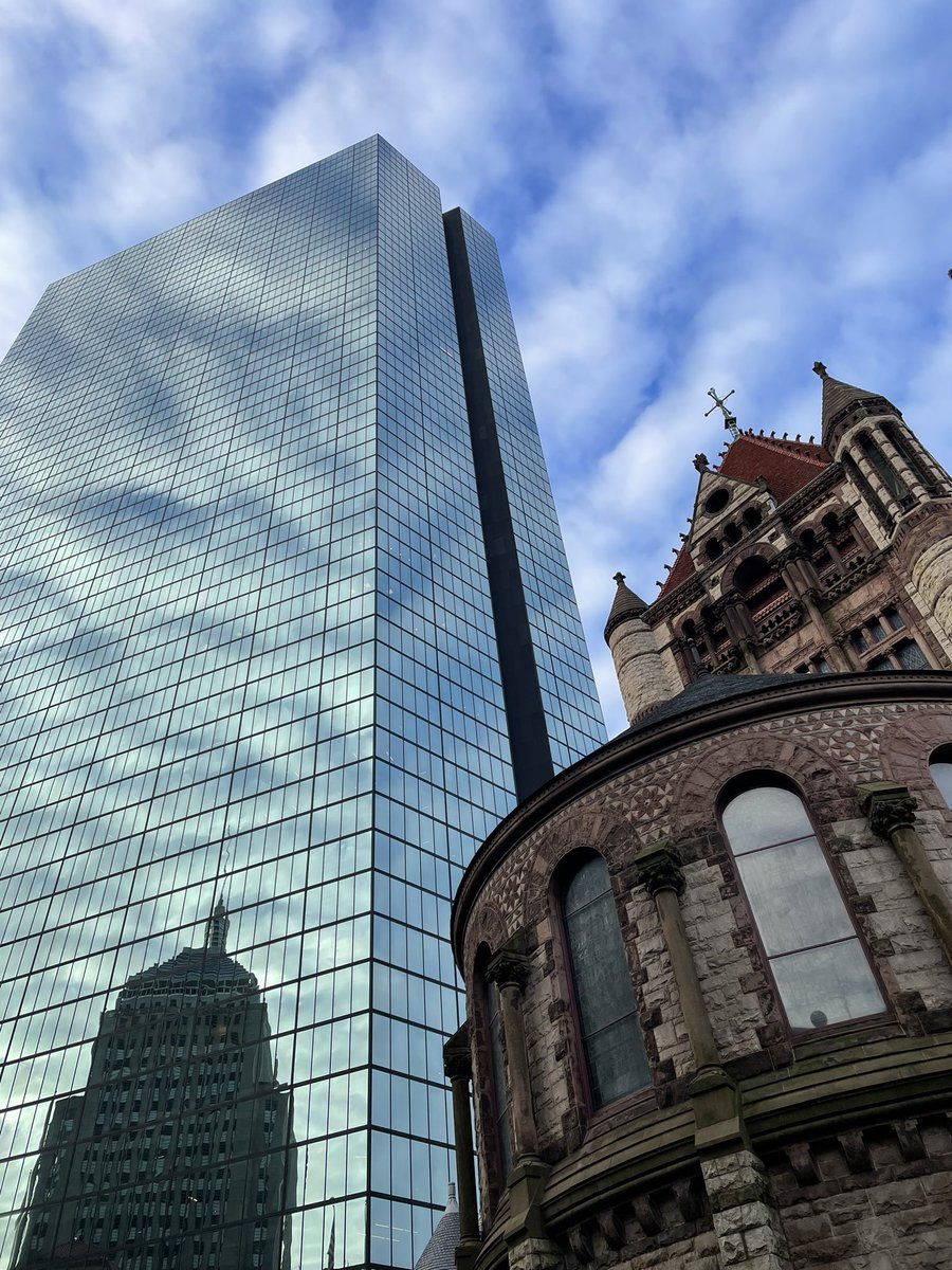 Three Boston Icons #backbay #copleysquare #architecture