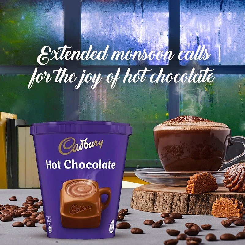 bigbasket_com's tweet photo. Sometimes, all you need is a glass of hot chocolate while it pours outside your window.
Get up to 47% off on Cadbury Hot Chocolate, only at bigbasket!
#HotChocolate #CadburyHotChocolate #bigbasket #Big47 #big47Sale #bigbasketSale #Sale #OnlineSale #Offers https://t.co/qyrsvhcPWc