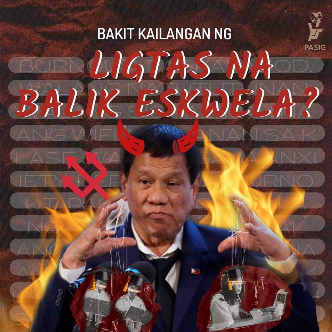 League Of Filipino Students-Pasig #OustDuterteNOW tweet media