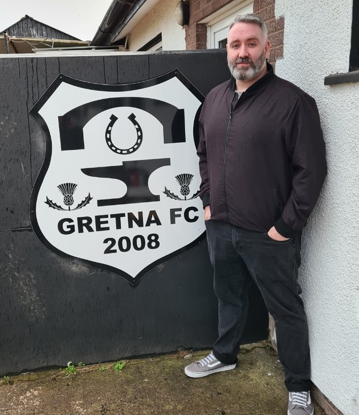 GretnaFC2008's tweet photo. Stephen Hatfield has been appointed as the Manager of Gretna FC 2008 with immediate effect. 

WELCOME TO THE CLUB STEPHEN
@GretnaFC2008 

Give him a warm welcome tonight in our Scottish Lowland League Fixture vs Gala Fairydean Rovers ko 7.45 Gates open 6.45

#gretnafc2008 #gretna https://t.co/dosZK6PWI7
