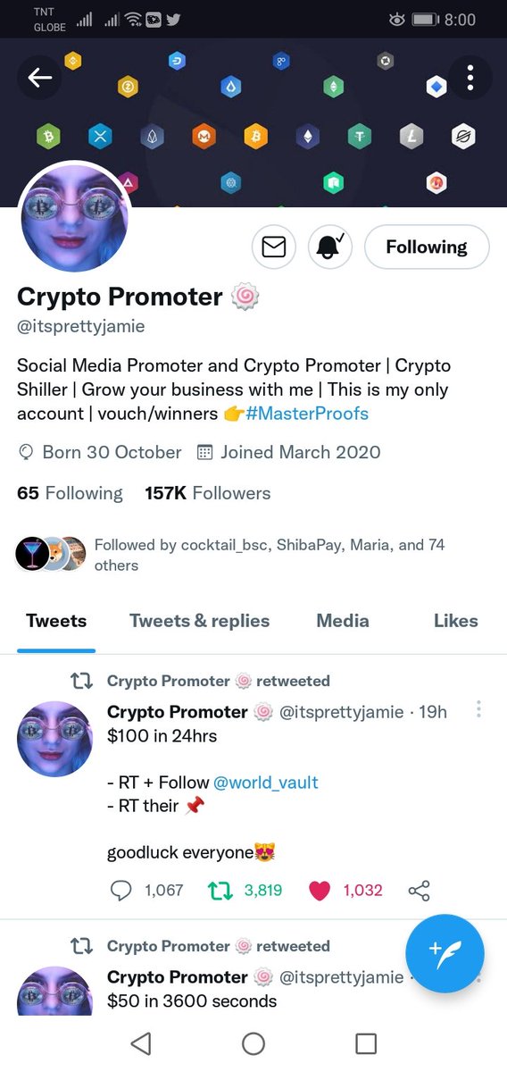 Akutski04's tweet photo. @itsprettyjamie @cryptovenizo Done https://t.co/IRkiA8ZRha