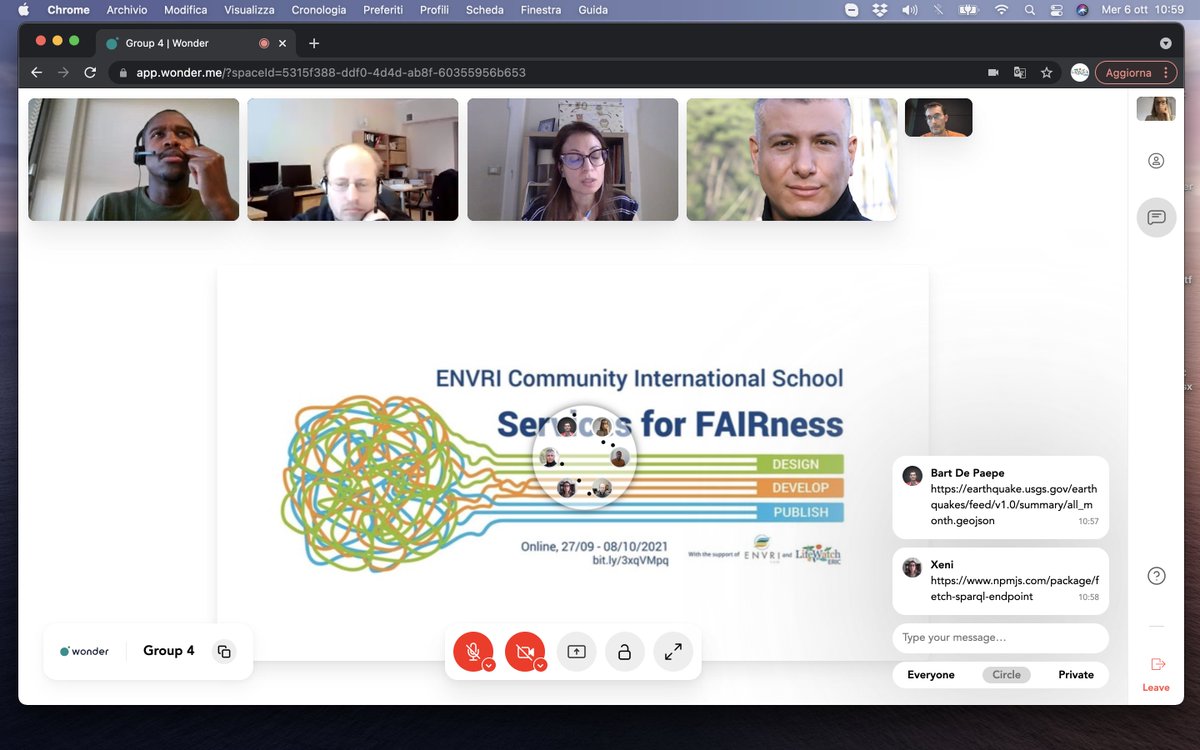 LifeWatchERIC's tweet photo. After listening to the expert panel, applying their newfound knowledge, the participants were split into groups to work on their assignment. Good work, everyone!
#training #FAIRdata #FAIRservices https://t.co/O2V6ElVm3U