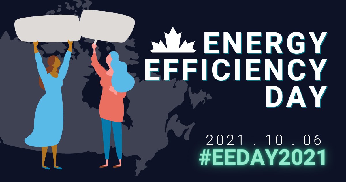 EfficiencyCAN's tweet photo. Today we’re celebrating Canadians who make a living delivering more comfortable homes, more prosperous businesses, healthier schools, and bigger energy savings! #EEDay2021

Join the conversation: https://t.co/LMV4WTTok2 https://t.co/uxbSs0Jv0q