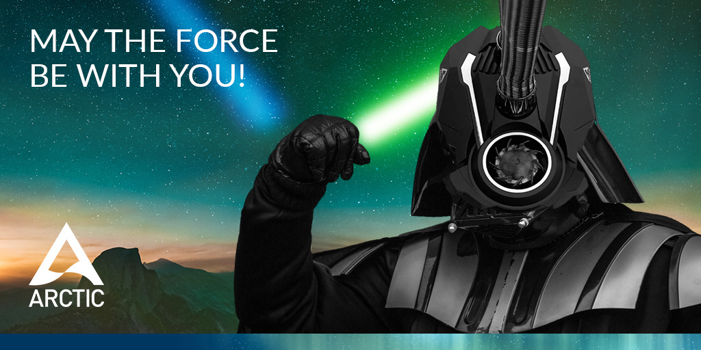 ARCTIChannel's tweet photo. What if two heroes were to join forces? 
Star Wars next season 😁 
#darthvader #liquidfreezerii #starwars https://t.co/YT4703uCFy
