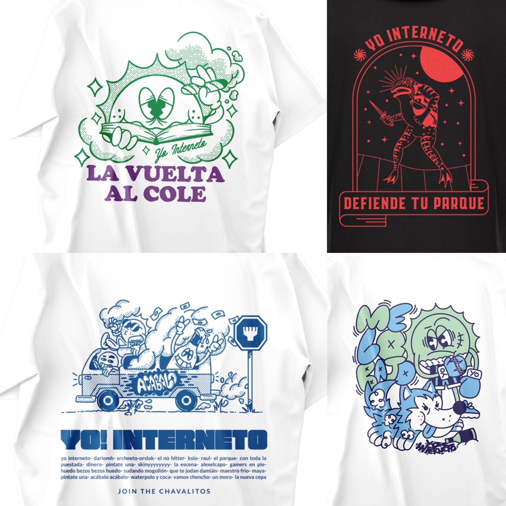 Camisetas yo interneto hotsell