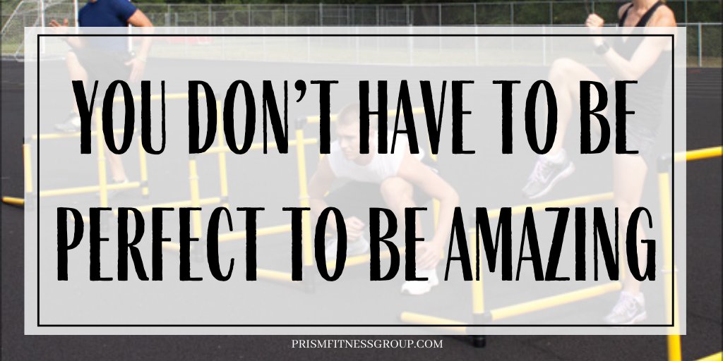 prismfitnessinc's tweet photo. You don't have to be perfect to be amazing!
#motivation #motivationquote #fitnessmotivations #fitnessmotivationdaily #fitnessmotivationquotes #fitnessroutine #prismfitness #smartfunctionaltraining #functionalfitnesstraining #progressoverperfection #mindsetiskey https://t.co/rnQKFNniD8