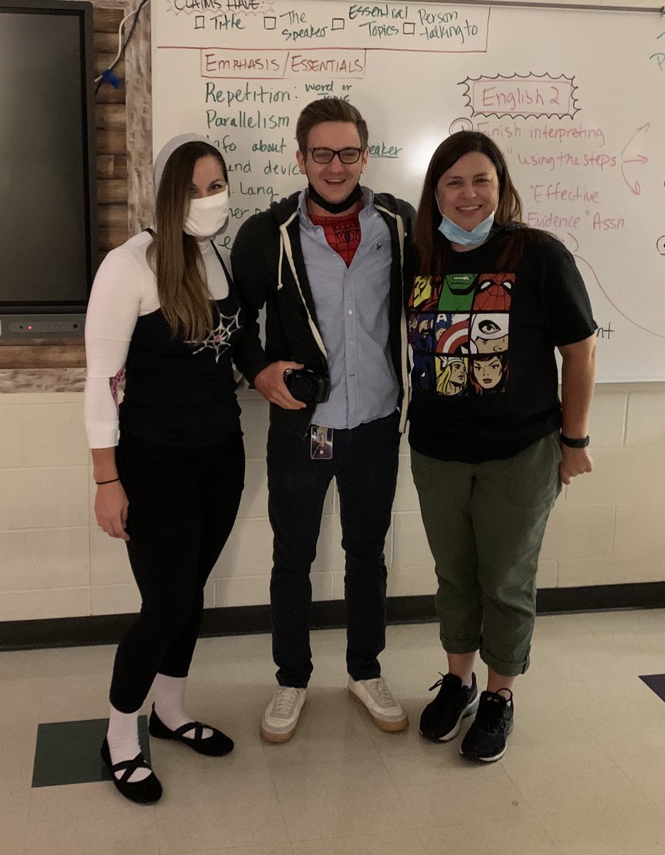 MrPace_OBHS's tweet photo. ELA II team has spirit week character day down. https://t.co/yJti8FxMjR