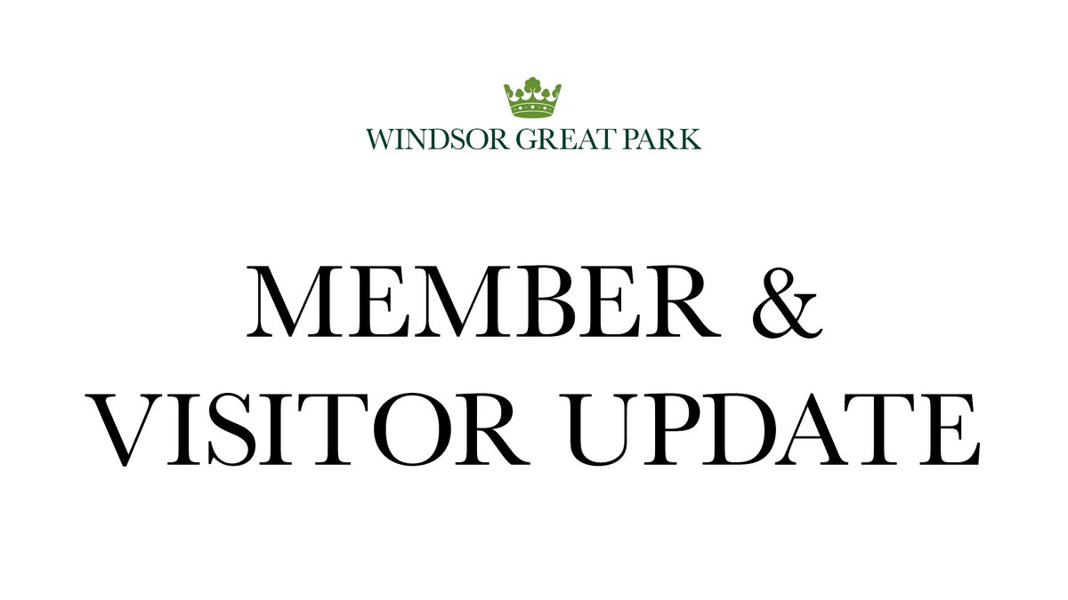 WindsorGtPark's tweet photo. The Deer Park is closed until further notice in order to protect both deer and visitors during this period of the rut season. @visitwindsor @MyRoyalBorough https://t.co/xwkWSMcFTB