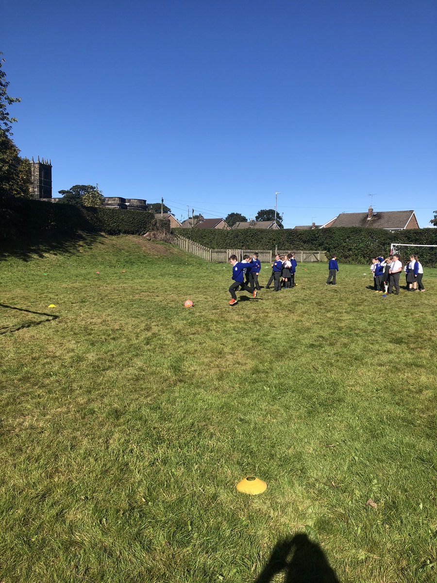 Football trials are well underway at <a href="/TrinityAcadStP/">Trinity Academy St Peter's</a> ⚽️ ⚽️ ⚽️ I wonder  if we will scout the next <a href="/MarcusRashford/">MR14</a> or @niall48maher ? <a href="/FCHTOnline/">FC Halifax Town</a> #activelearning #activeCalderdale