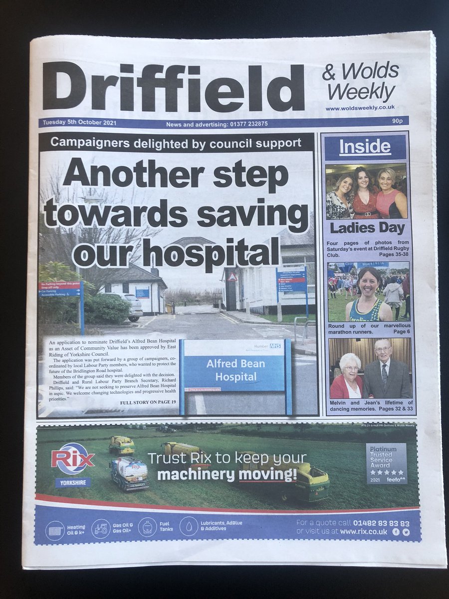 DriffieldLabour's tweet photo. Local Labour members leading the way and working with the community to get Alfred Bean Hospital designated as an Asset of Community Value to hinder any sale. Lovely Stuff! #driffield #nhs #community #SaveOurNHS #eastyorkshire https://t.co/rS1TK6CZwO