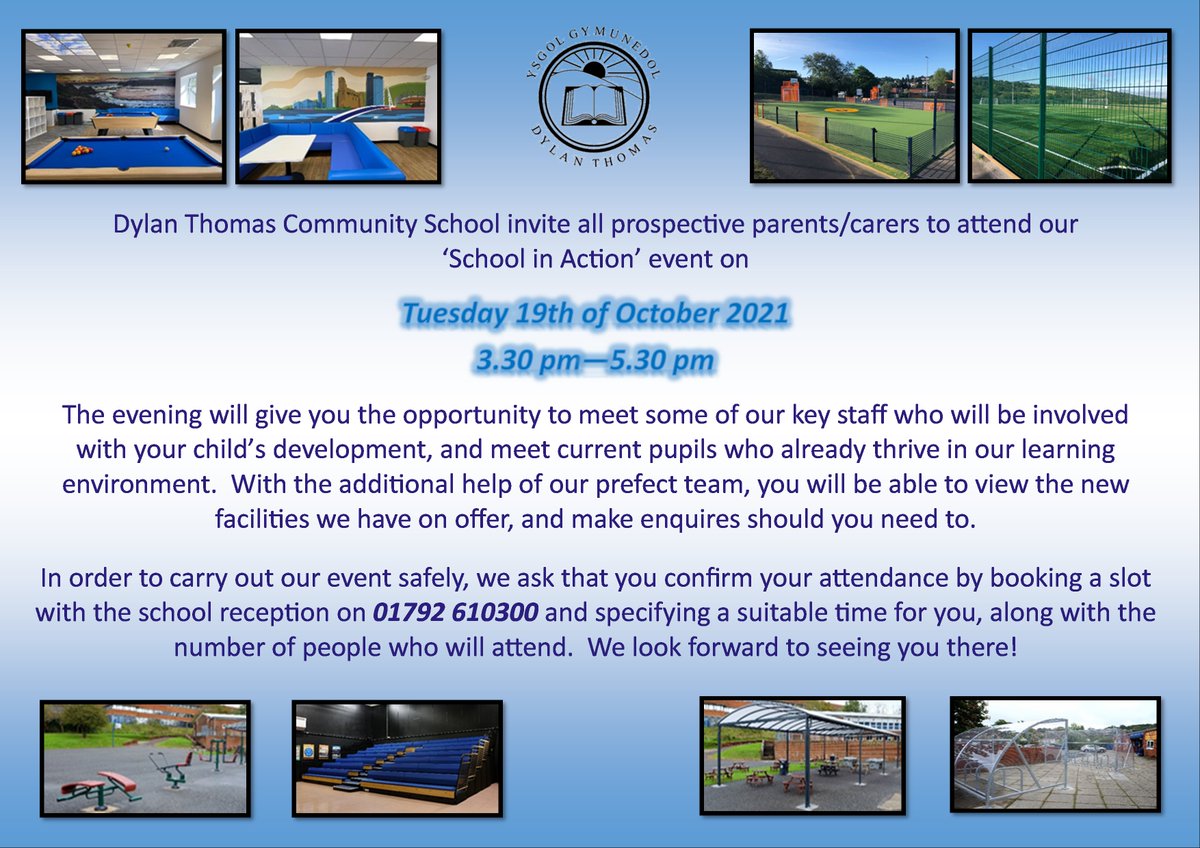 Dylan Thomas School tweet media