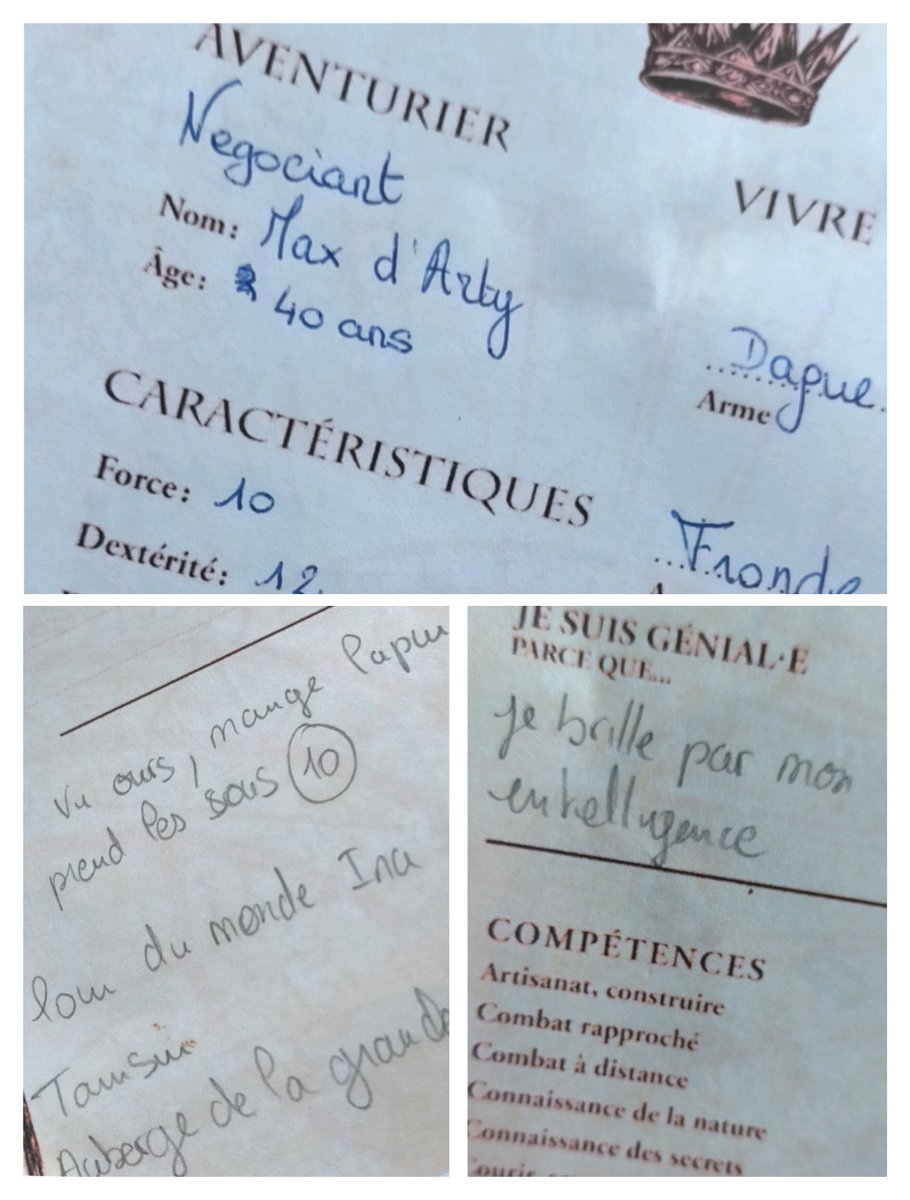 RacoonLulu's tweet photo. TRUE STORY :
Il y a quelques mois, j'improvisai un séance JDR pour fêter l'arrivée des livres @Gofroles . Voici le perso que j'avais créer spécialement pour la première partie de ma maman, 50 ans, depuis 20 ans vendeuse chez @Darty_Officiel . C'est beau le destin! #GORDARTY https://t.co/OKlltPrzHm