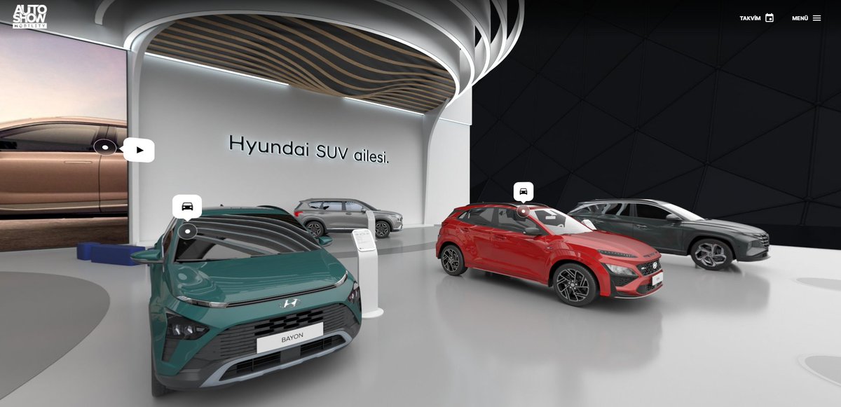 AutoshowODD's tweet photo. 🚨 @HyundaiTurkiye standını dolaşmak için son çağrı! 

Tek tıkla Türkiye’nin ilk dijital fuarı olan Autoshow 2021 Mobility’i dolaşmak isteyenler için 👉https://t.co/cAsqsV8pVM
 
#Autoshow2021Mobility #Autoshow #Fuar #Araba #Otomobil #Hyundai https://t.co/ivhFkvrojl